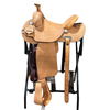 RUSSET RO LIGHTWEIGHT VERSATILITY SADDLE- ROUND- CHEYENNE- HARD SEAT
